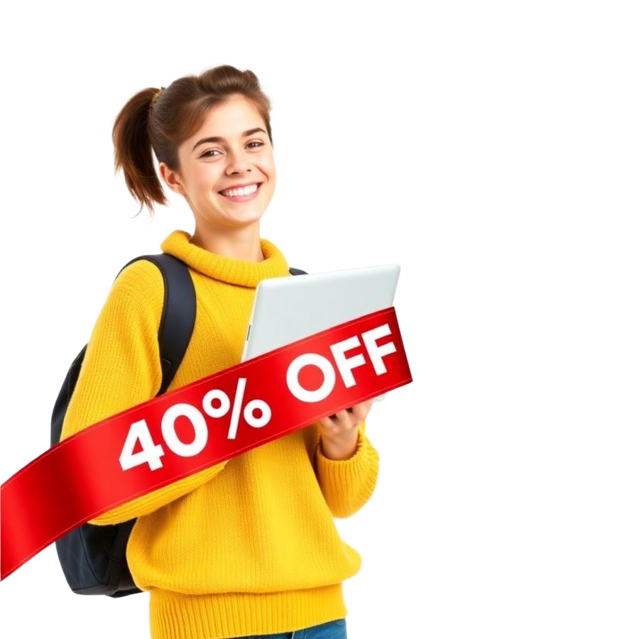 Student getting a discount from Help Assignment